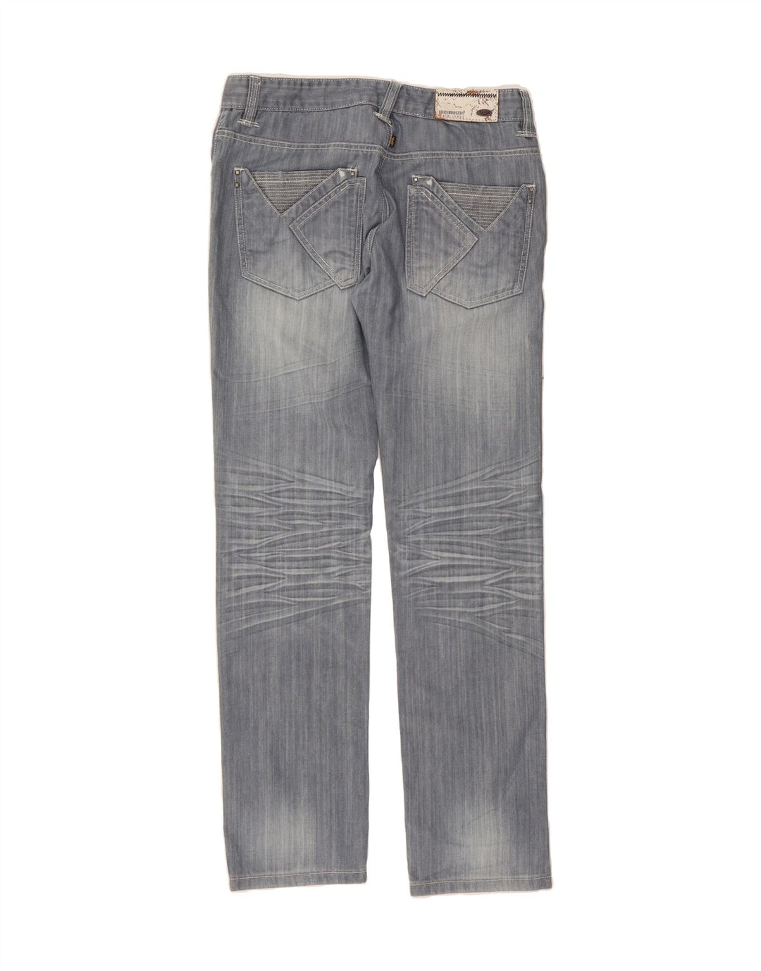 YELL! Mens Straight Jeans W32 L32 Blue Cotton Vintage Yell! and Second-Hand Yell! from Messina Hembry 