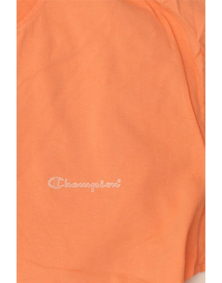 Champion T-Shirt Homme Orange Moyen