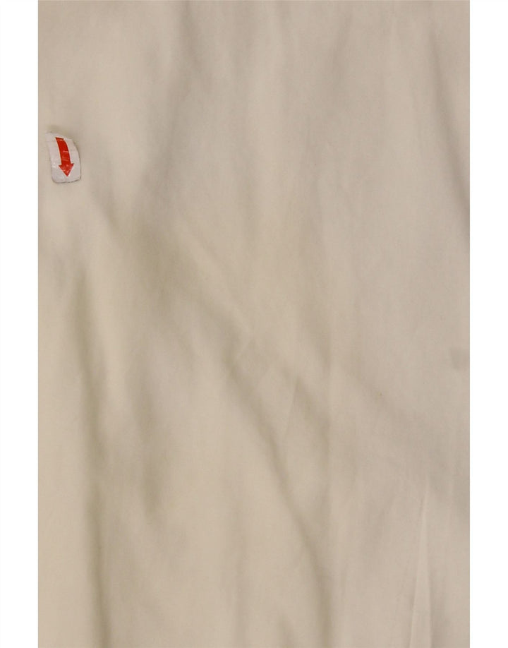 FRED PERRY Mens Slim Fit Shirt 2XL White Cotton