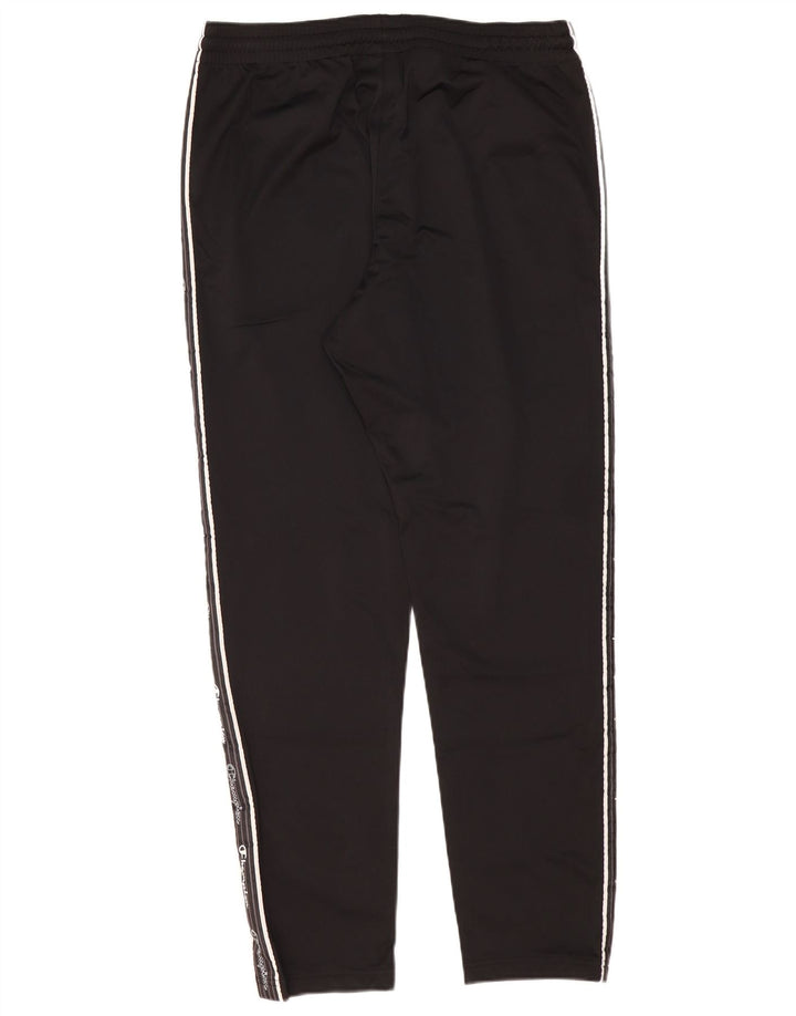 Champion Mens Graphic Tracksuit Trousers XL  Black Polyester