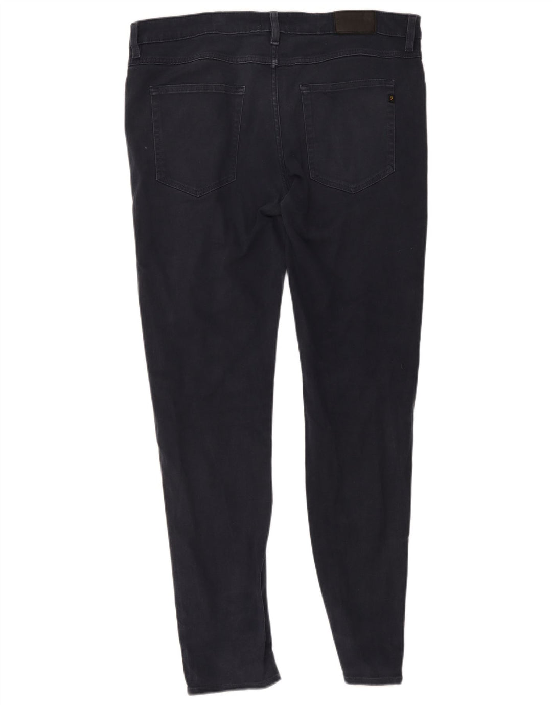Farah Mens Slim Jeans W36 L32 Navy Blue Cotton