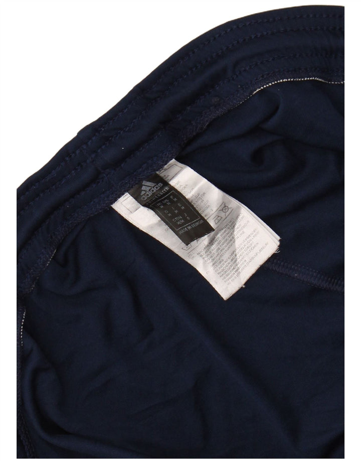 ADIDAS Mens Aeroready Sport Shorts Medium Navy Blue Polyester