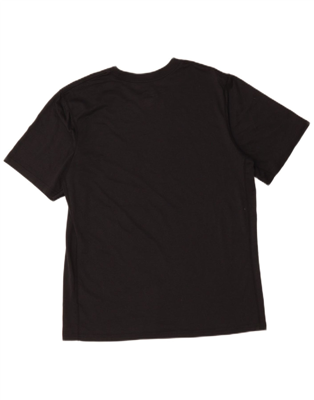 Nike Mens Dri Fit T-Shirt Top Medium Black Polyester
