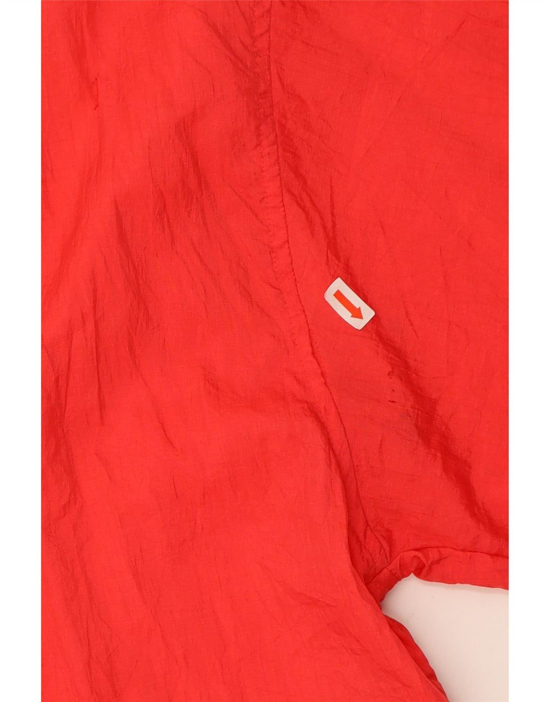 AERO Womens Tracksuit Top Jacket UK 14 Medium Red Nylon Vintage Aero and Second-Hand Aero from Messina Hembry 