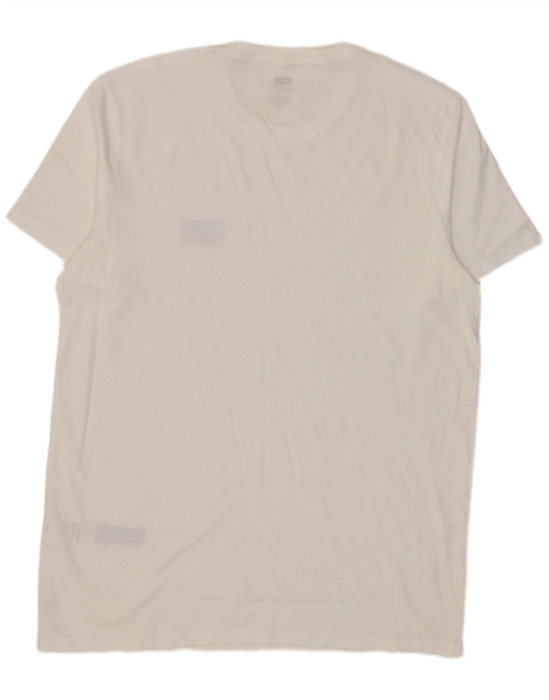Levi's Mens Slim T-Shirt Top Large White Cotton