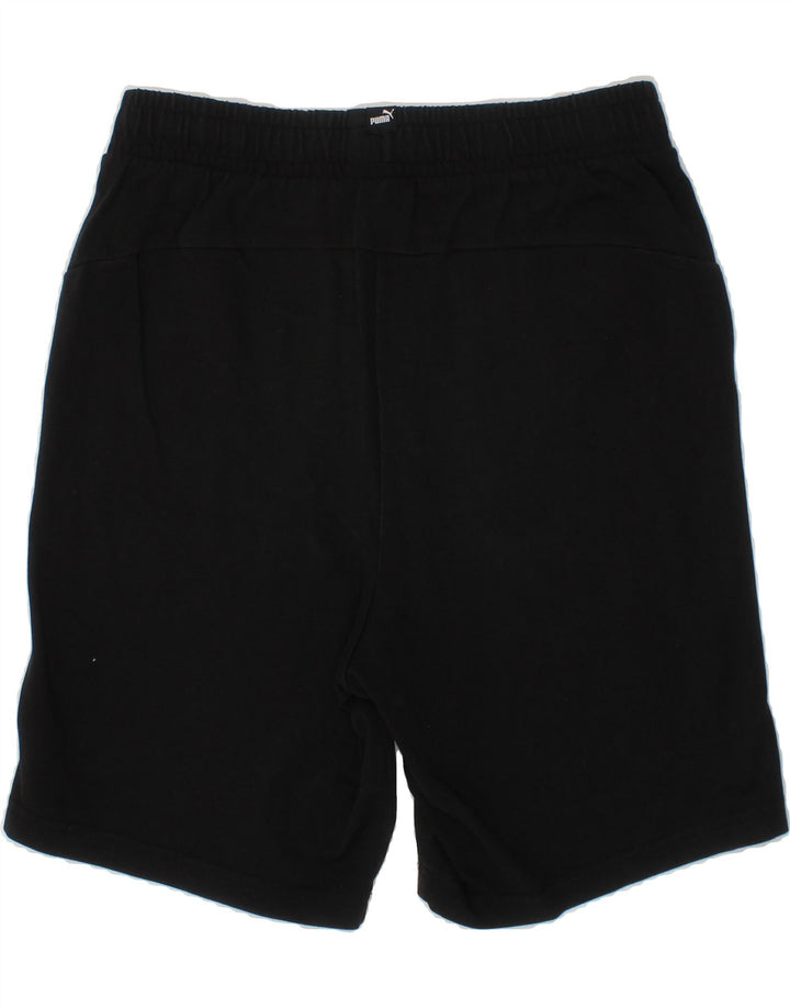 PUMA Boys Sport Shorts 11-12 Years  Black Vintage Puma and Second-Hand Puma from Messina Hembry 