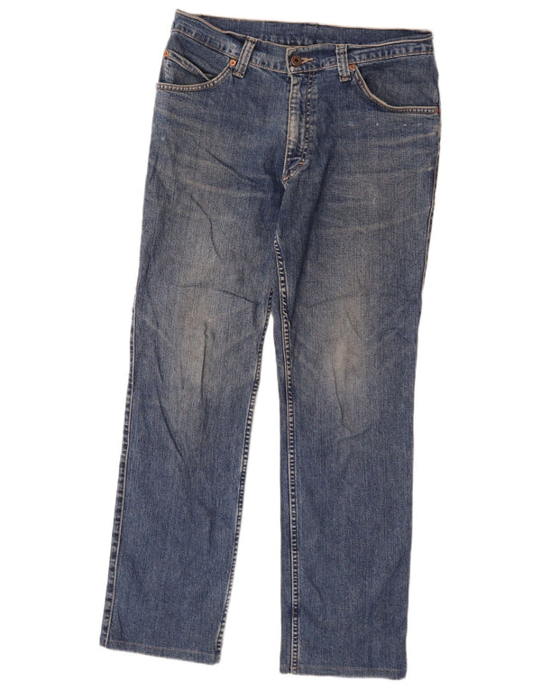 Jeans dritti Tramper da uomo Mustang W34 L29 cotone blu