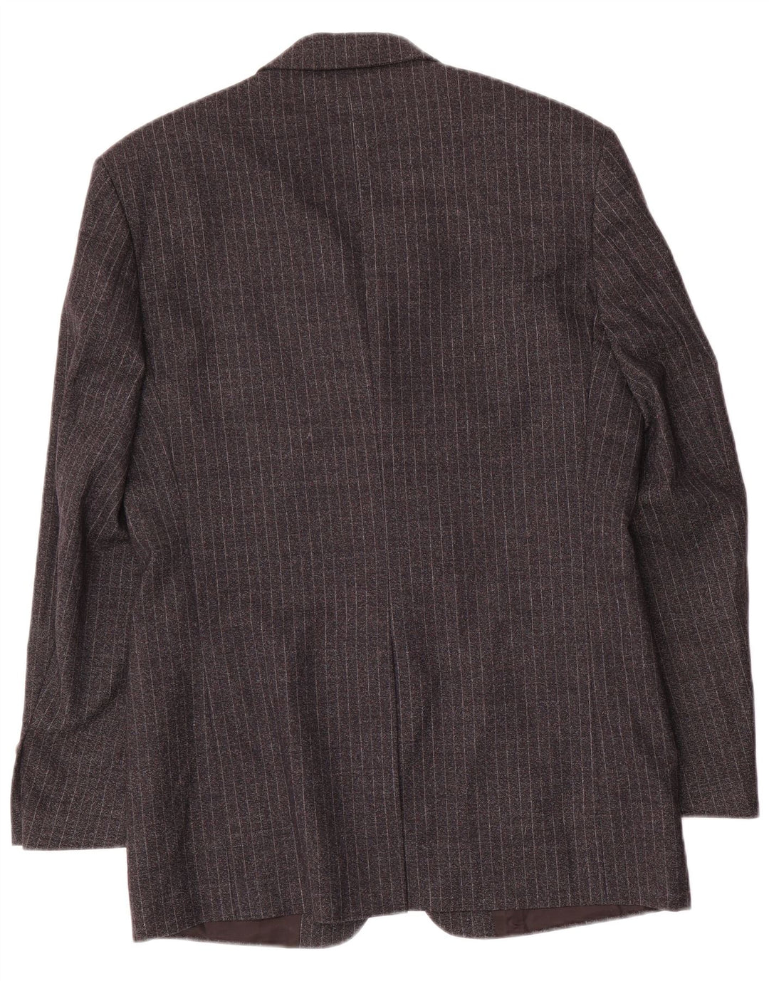 Gianfranco Ferre Mens 2 Piece Suit UK 38 Medium W34 L33 Grey Pinstripe