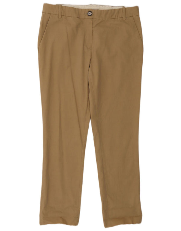 Γυναικείο ίσιο παντελόνι Chino Lacoste Μέγεθος 40 Medium W30 L28 Beige βαμβακερό
