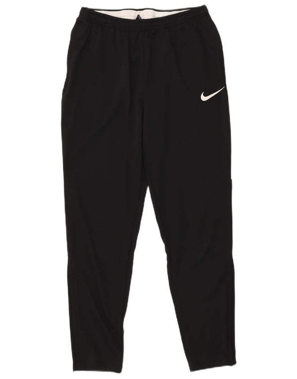 Pantaloni da tuta Nike Dri Fit da uomo, poliestere color block medio nero