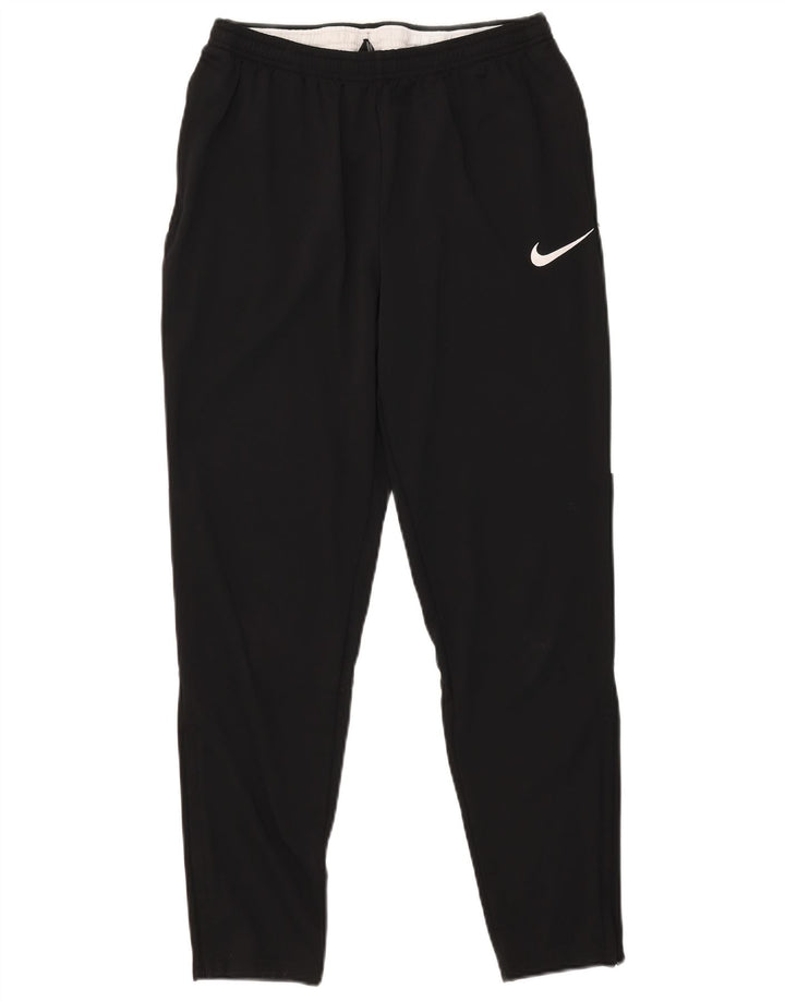 Męskie spodnie dresowe Nike Dri Fit, poliester w kolorze średniej czarnej kolorystyki