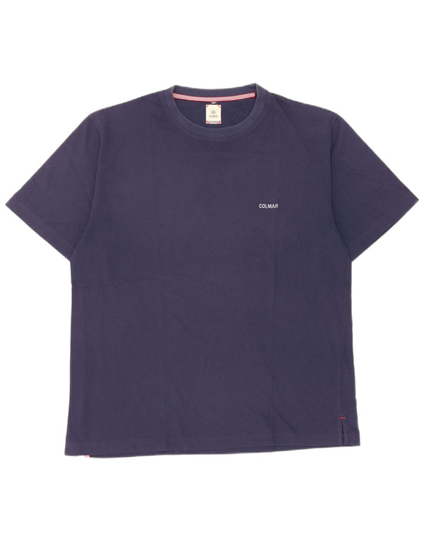 Colmar Camiseta Hombre Top XL Azul Marino Algodón