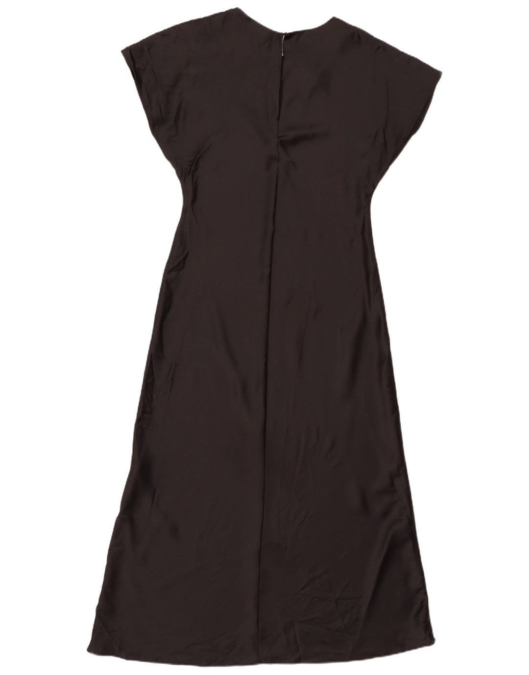 Zara Womens Maxi Dress UK 12 Medium Black Polyester