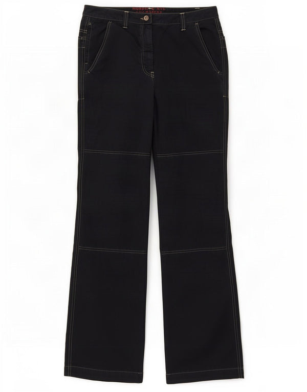 Pantaloni drepti pentru femei Murphy & Nye Sailmakers L31 L33 Bumbac bleumarin
