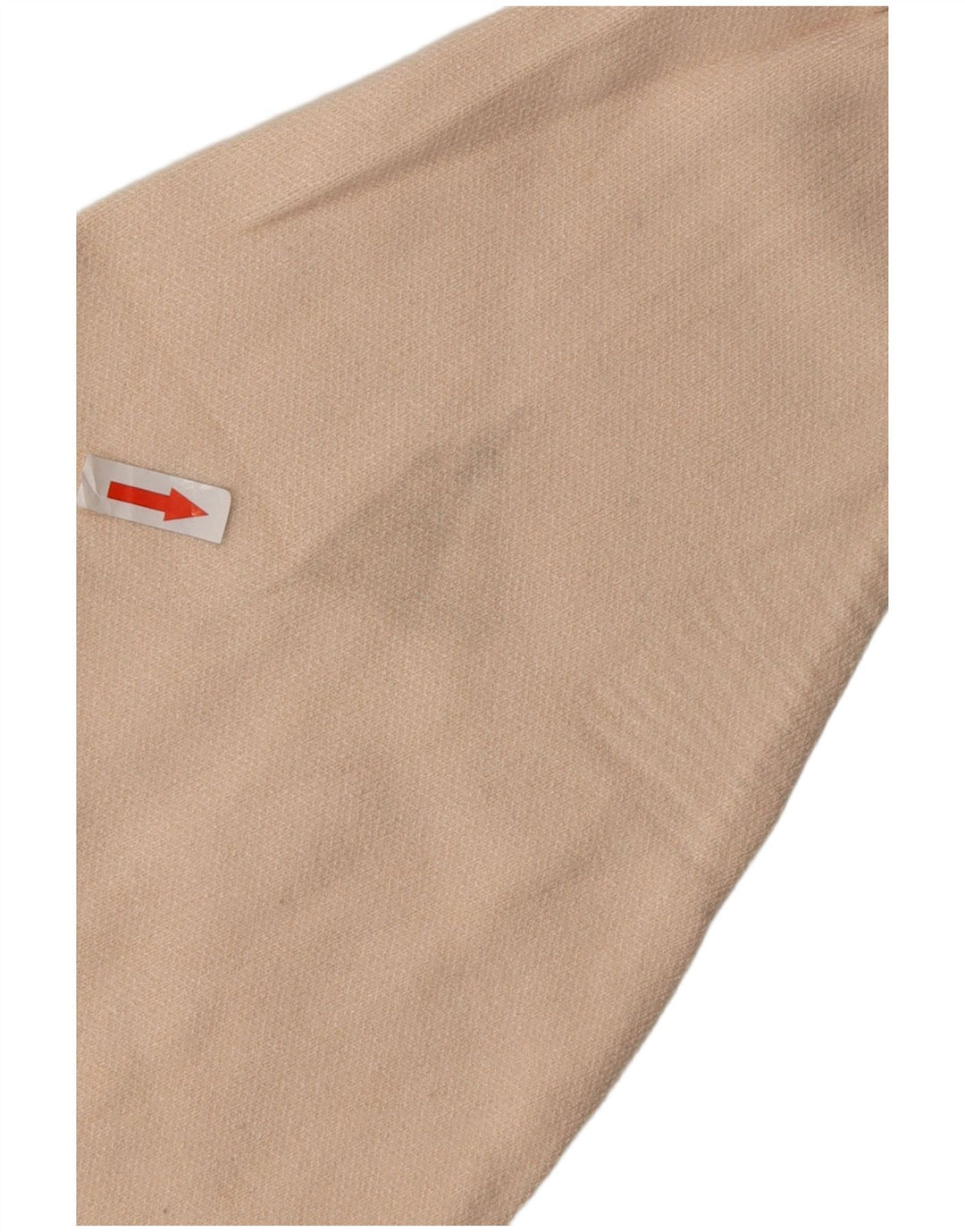 ZARA Pull surdimensionné à col zippé pour femme UK 14 Beige moyen