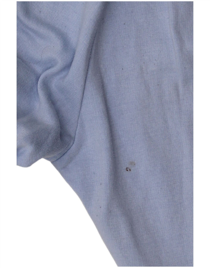 Zara Womens Tracksuit Trousers Joggers UK 10 Small Blue Polyester