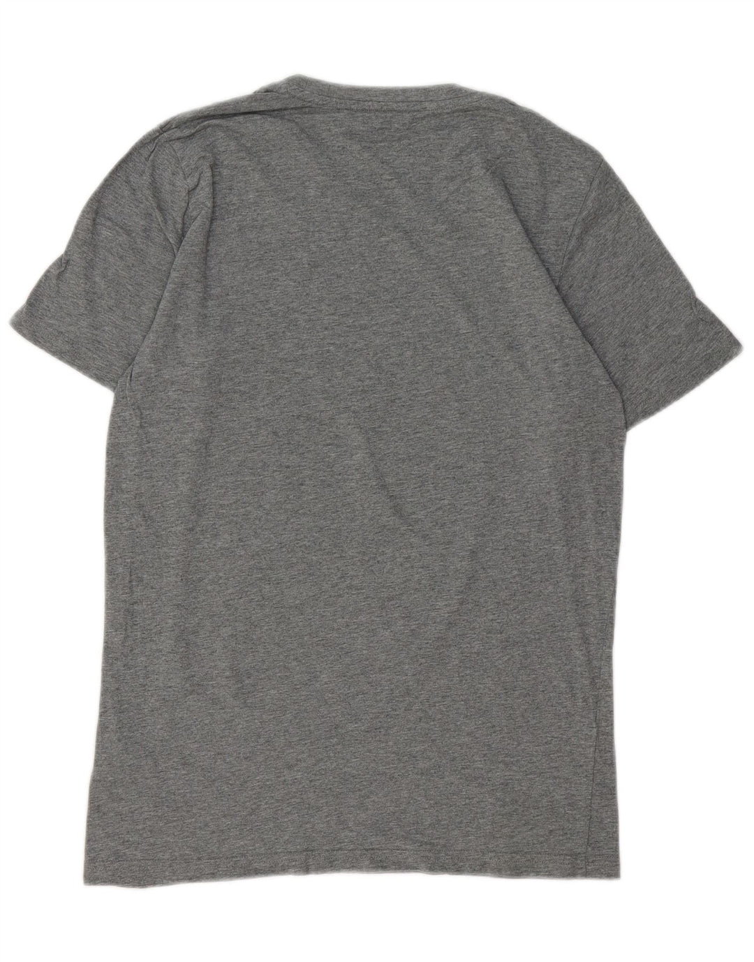 PUMA Mens Graphic T-Shirt Top Small Grey Cotton
