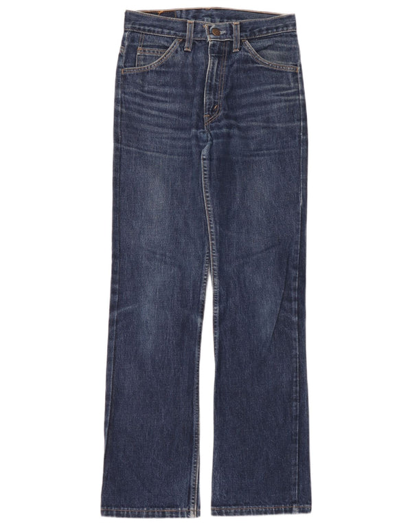 Męskie jeansy Levi's 607 Straight W28 L30 Niebieskie bawełniane