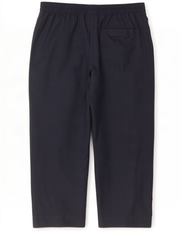 Bermude Adidas pentru femei UK 12 Medium W30 Bumbac bleumarin