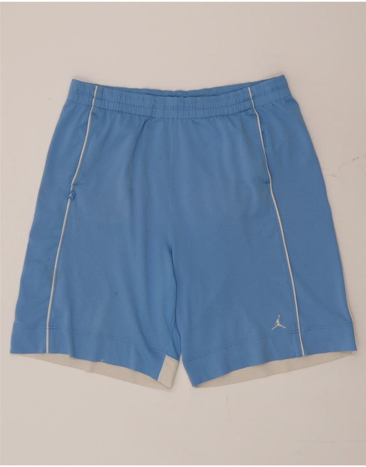Jordan Mens Sport Shorts Large Blue Colourblock