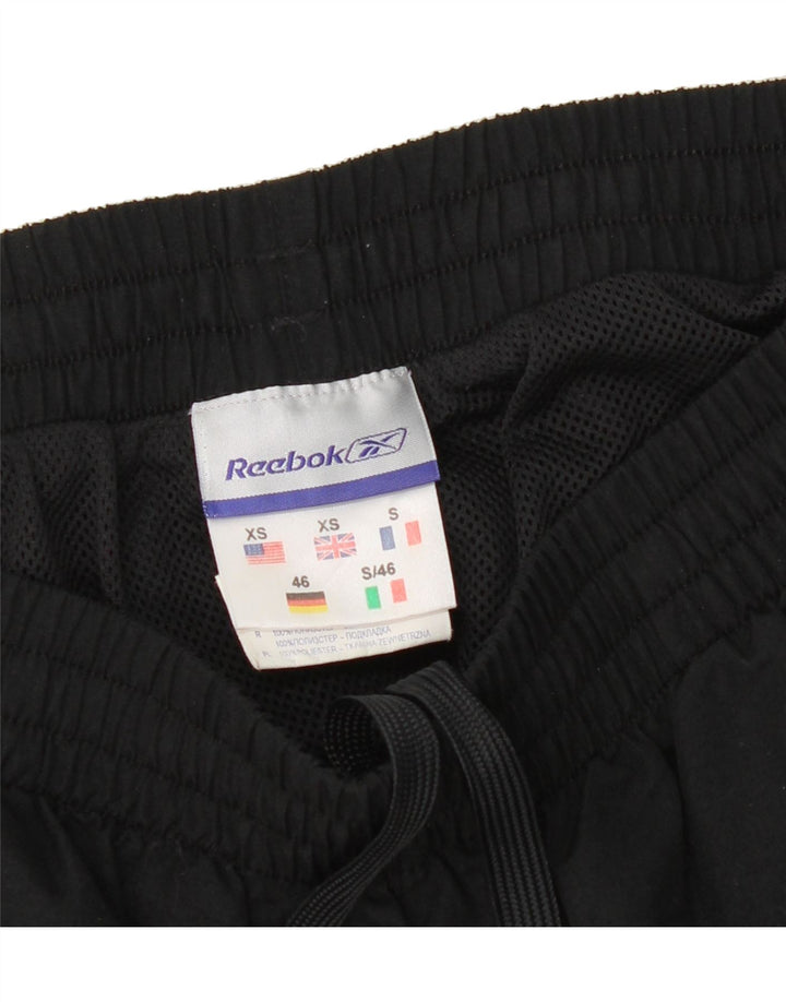 REEBOK Mens Sport Shorts XS  Black Polyester Vintage Reebok and Second-Hand Reebok from Messina Hembry 