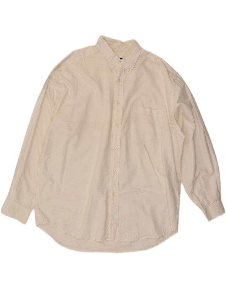 EDDIE BAUER Mens Shirt XL White Cotton
