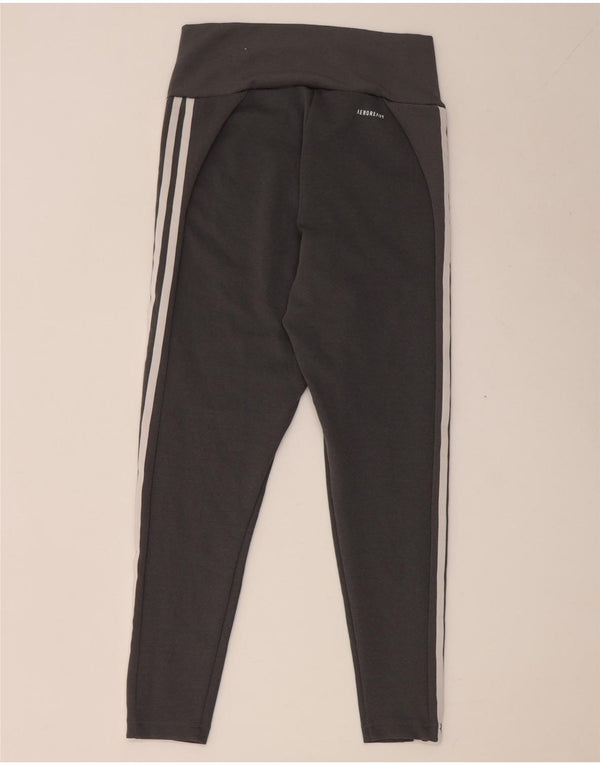 Adidas Γυναικεία Aeroready Crop κολάν UK 12/14 Medium Grey Polyester