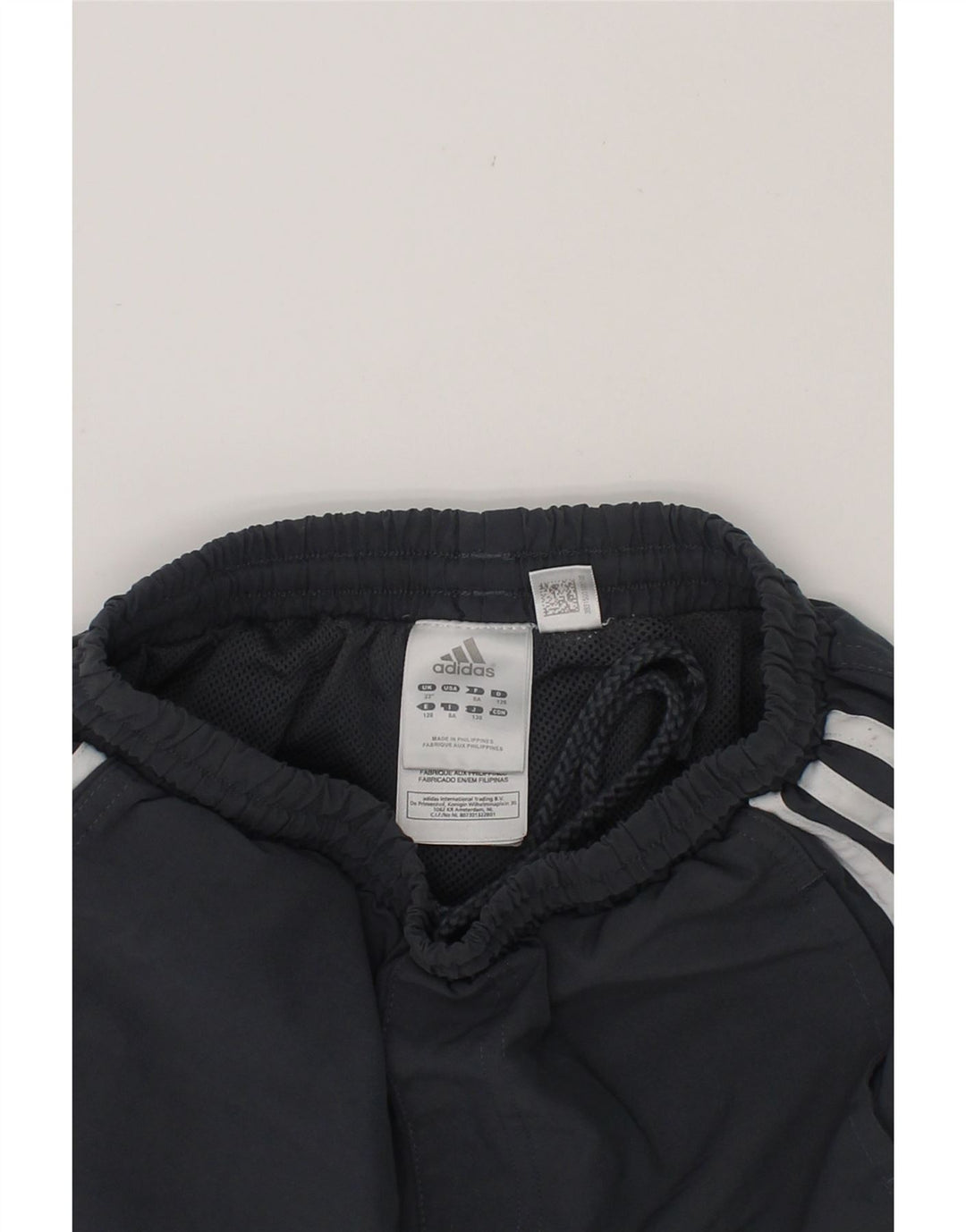 ADIDAS Boys Sport Shorts 7-8 Years  Grey Polyester Vintage Adidas and Second-Hand Adidas from Messina Hembry 