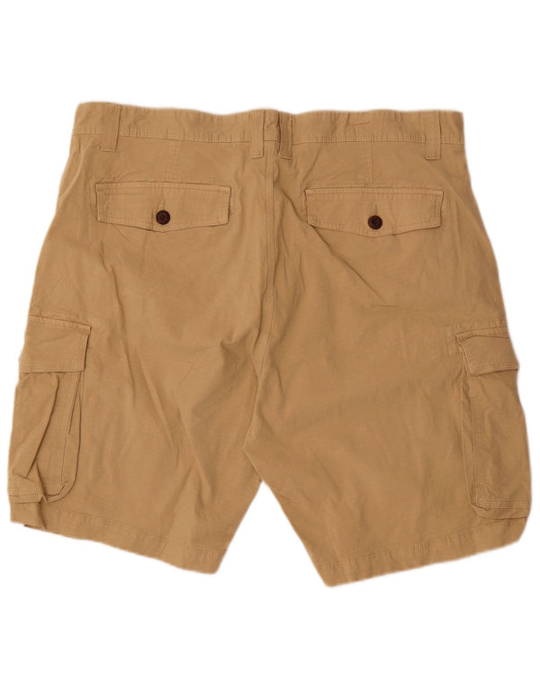 John Lewis Herre Cargo Shorts W40 XL Beige Bomuld