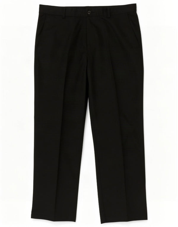 Pantaloni chino dritti Adidas Climalite da uomo W36 L32 poliestere nero