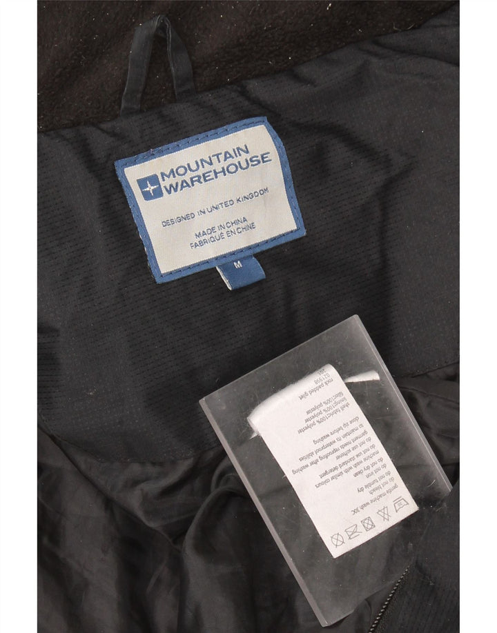 MOUNTAIN WAREHOUSE Mens Padded Gilet UK 38 Medium Black Polyester