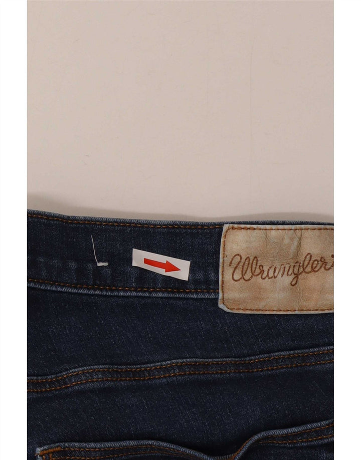 Wrangler Mens Cropped Jeans W32 L25 Blue