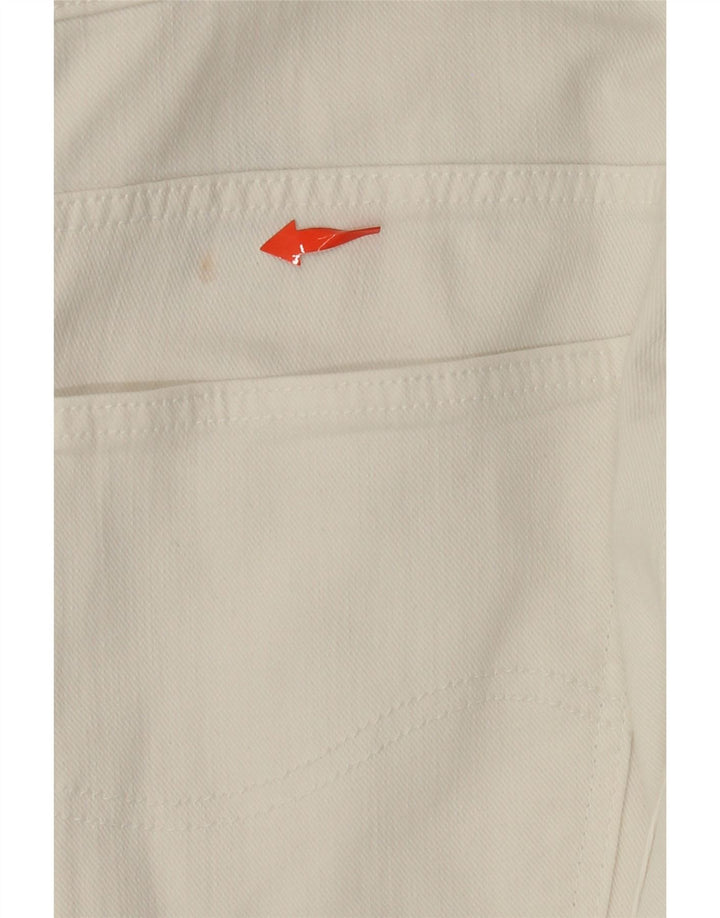 LEE Womens Powell Slim Jeans W32 L27 White Cotton