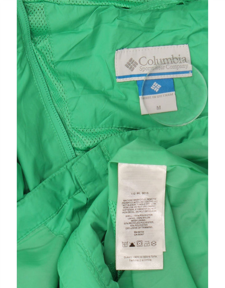 Columbia Damen-Regenjacke mit Kapuze, UK 14, mittelgrün, Polyester