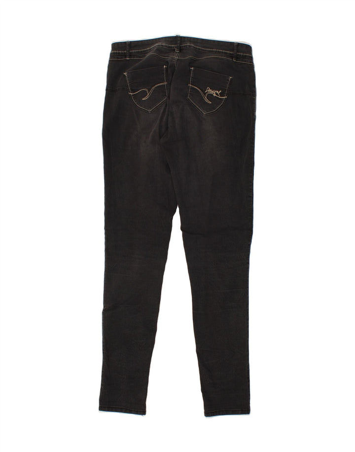 DESIGUAL Womens Skinny Jeans W32 L34 Grey Vintage Desigual and Second-Hand Desigual from Messina Hembry 