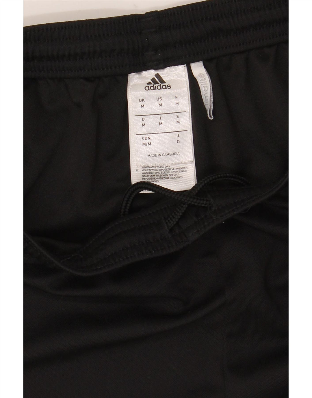 Adidas Mens Climalite Sport Shorts Medium  Black Polyester