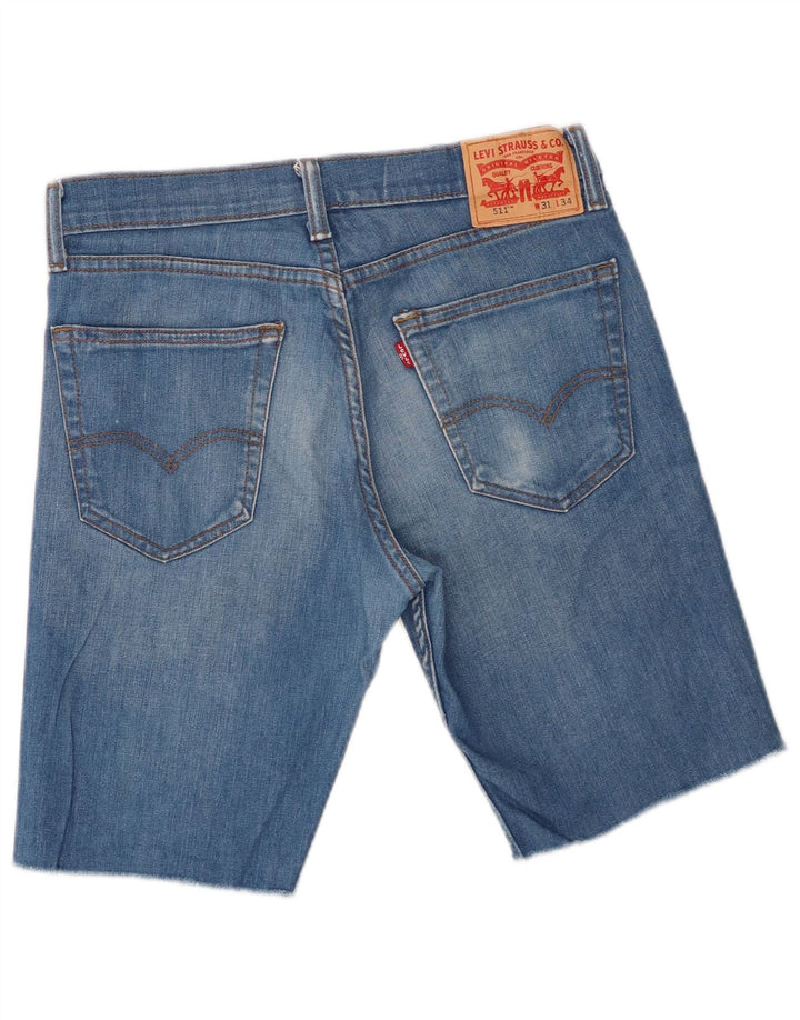 Levi's Mens 511 Denim Shorts W31 Medium Blue