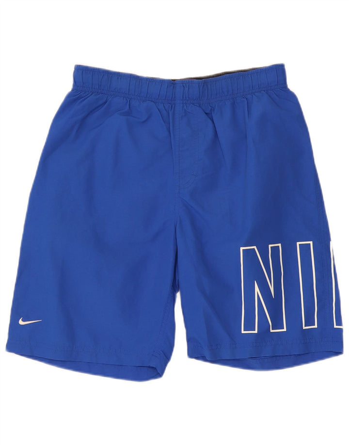 Nike grafiske sportsshorts til mænd, små blå
