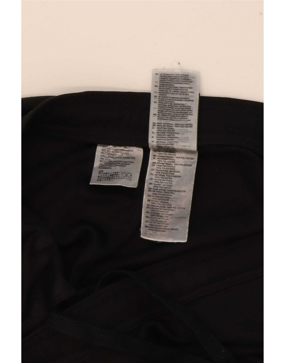 Adidas Mens Climalite Tracksuit Trousers Medium Black Polyester
