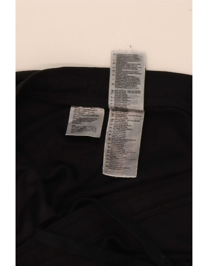 Adidas Mens Climalite Tracksuit Trousers Medium Black Polyester