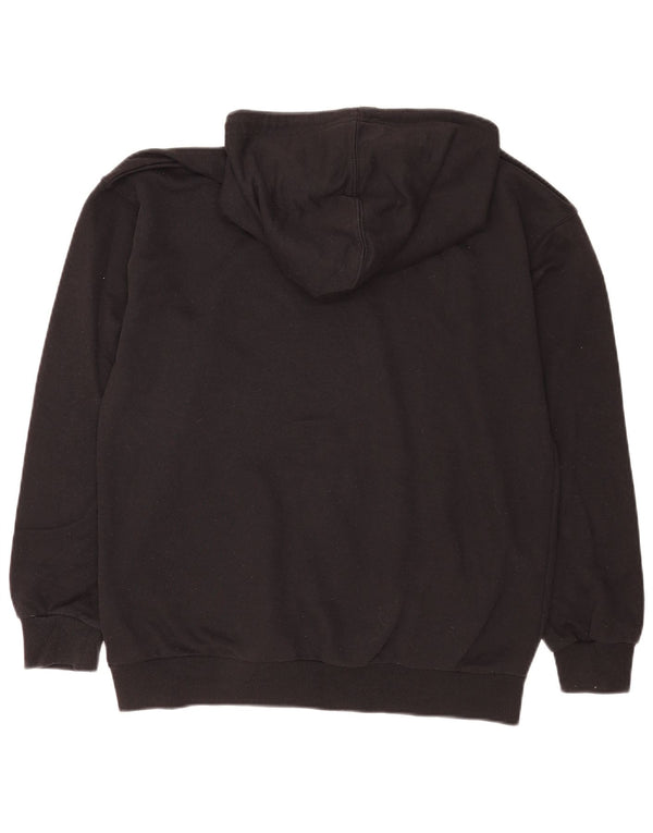 Umbro Mens Hoodie Jumper Medium Black Cotton