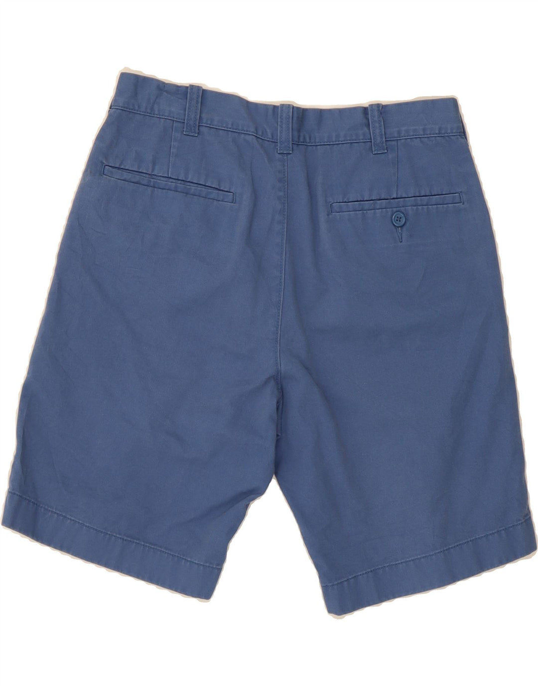 J. CREW Mens Gramercy Chino Shorts W30 Medium  Blue Cotton Vintage J. Crew and Second-Hand J. Crew from Messina Hembry 