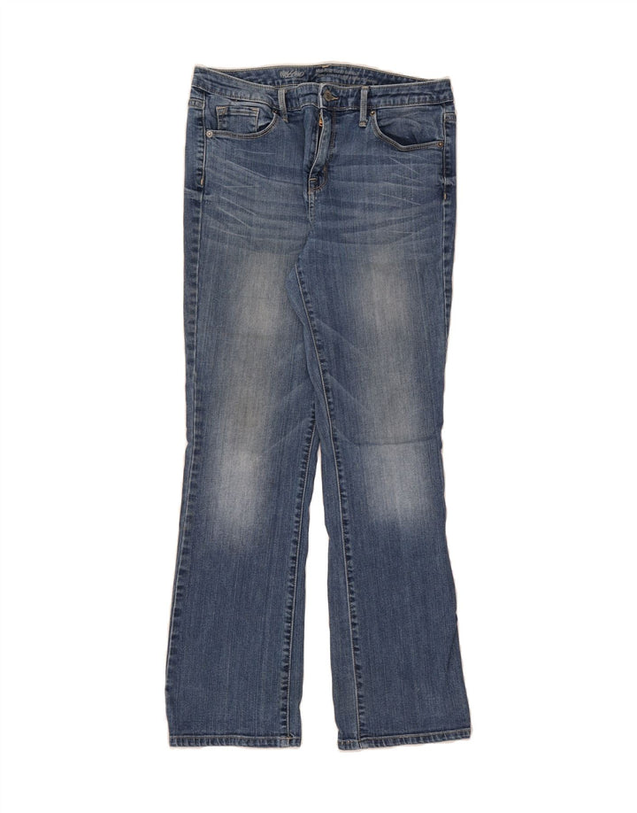 MOSSIMO Womens Mid Rise Curvy Bootcut Jeans US 8 Medium W32 L30 Blue Vintage Mossimo and Second-Hand Mossimo from Messina Hembry 
