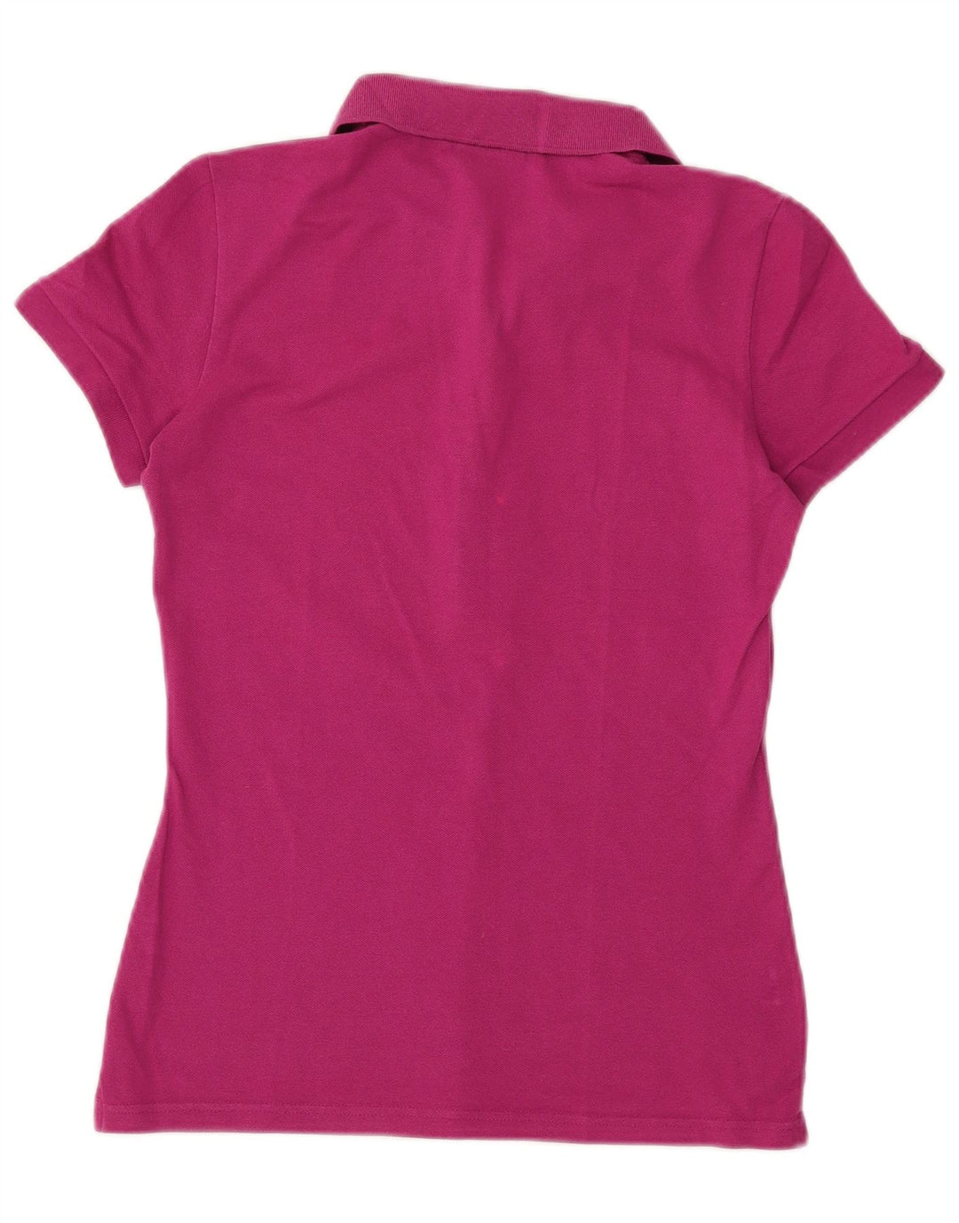 Lacoste Womens Polo Shirt Size 40 Medium Pink Cotton