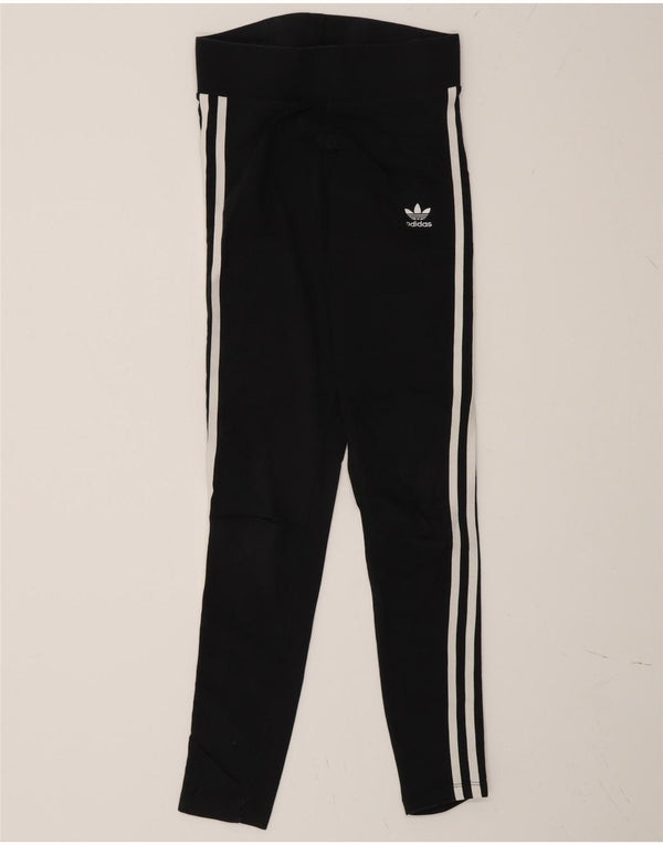 Adidas Leggings para mujer Reino Unido 6 XS Algodón negro
