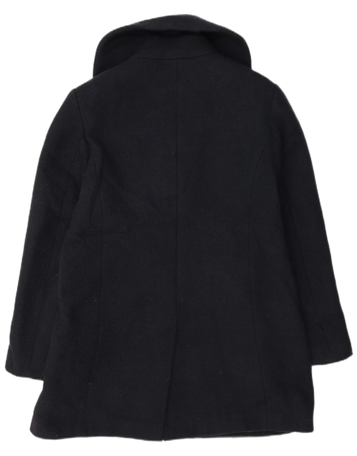 Marks & Spencer Caban double boutonnage pour femme UK 12 Laine bleu marine moyen