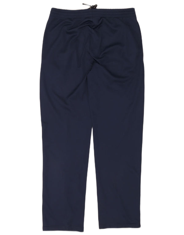 Asics Womens Tracksuit Trousers Large Navy Blue Polyester Sports