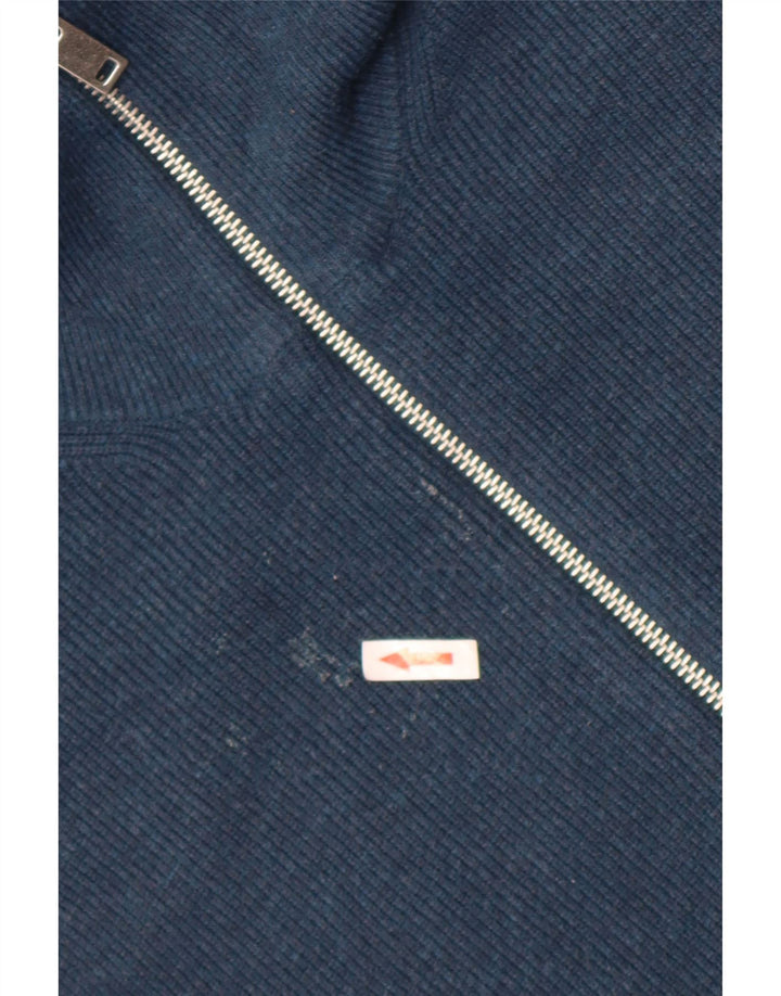 Marks & Spencer Herre cardigan sweater Stor marineblå polyester
