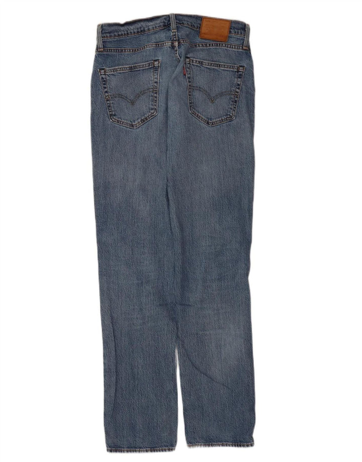 Levi's Womens Straight Jeans  W31 L34 Blue Cotton