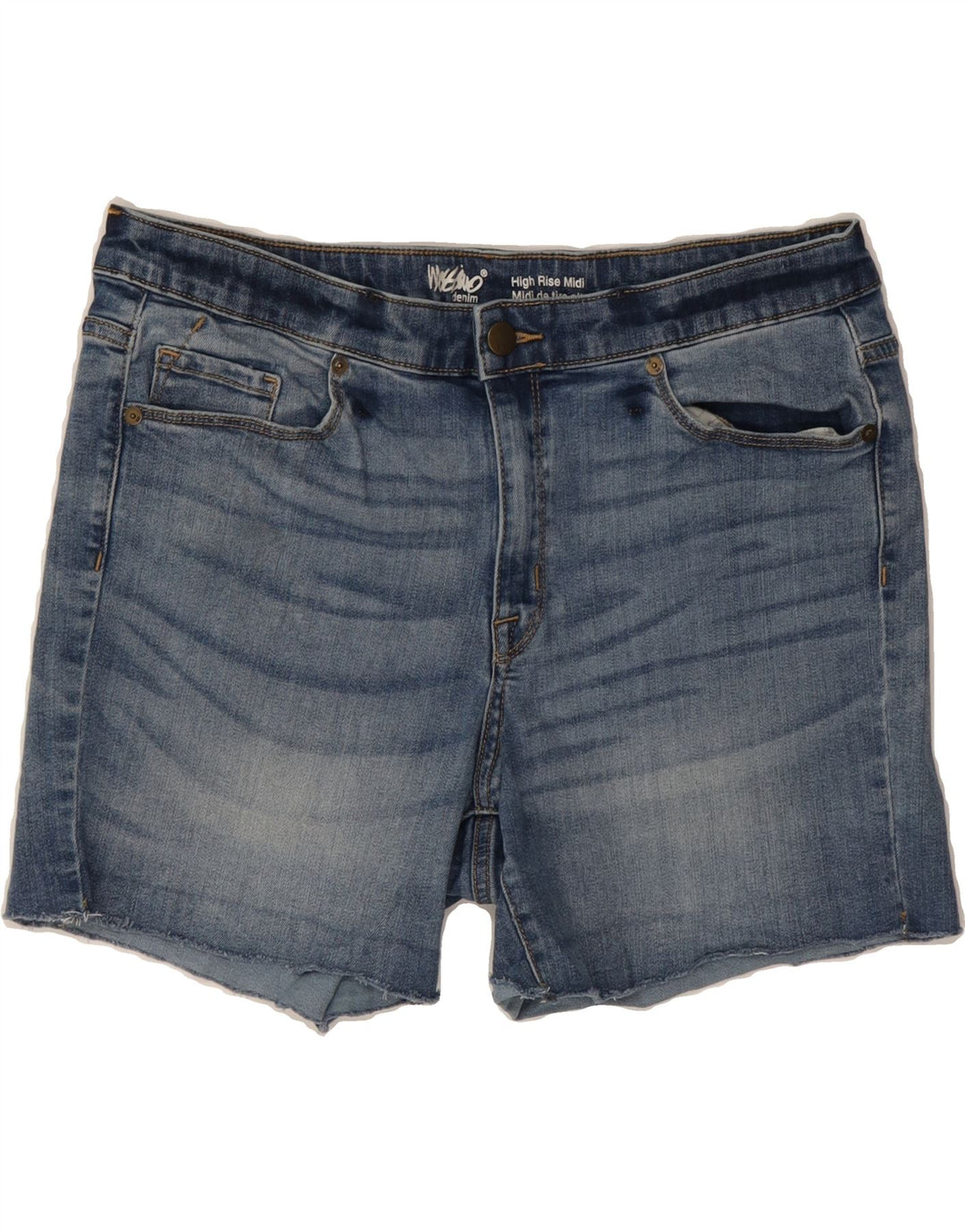 MOSSIMO Womens Denim Shorts W34 Large  Blue Vintage Mossimo and Second-Hand Mossimo from Messina Hembry 